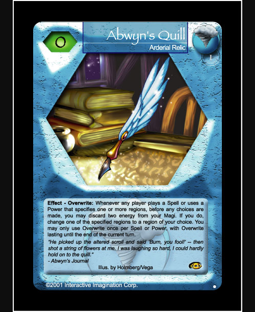 Abwyns Quill - Foil